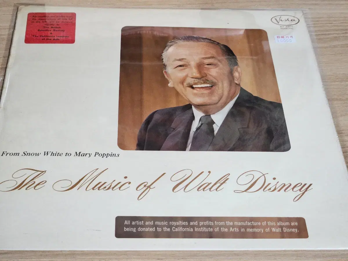 The Music Of Walt Disney (수입LP)